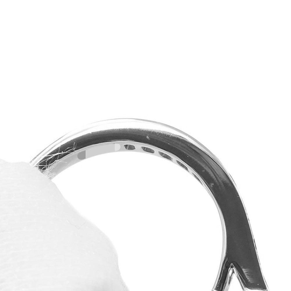 GRAFF Flame Round Diamond Engagement Ring Size Approximately No. 5RPV01 Pt950