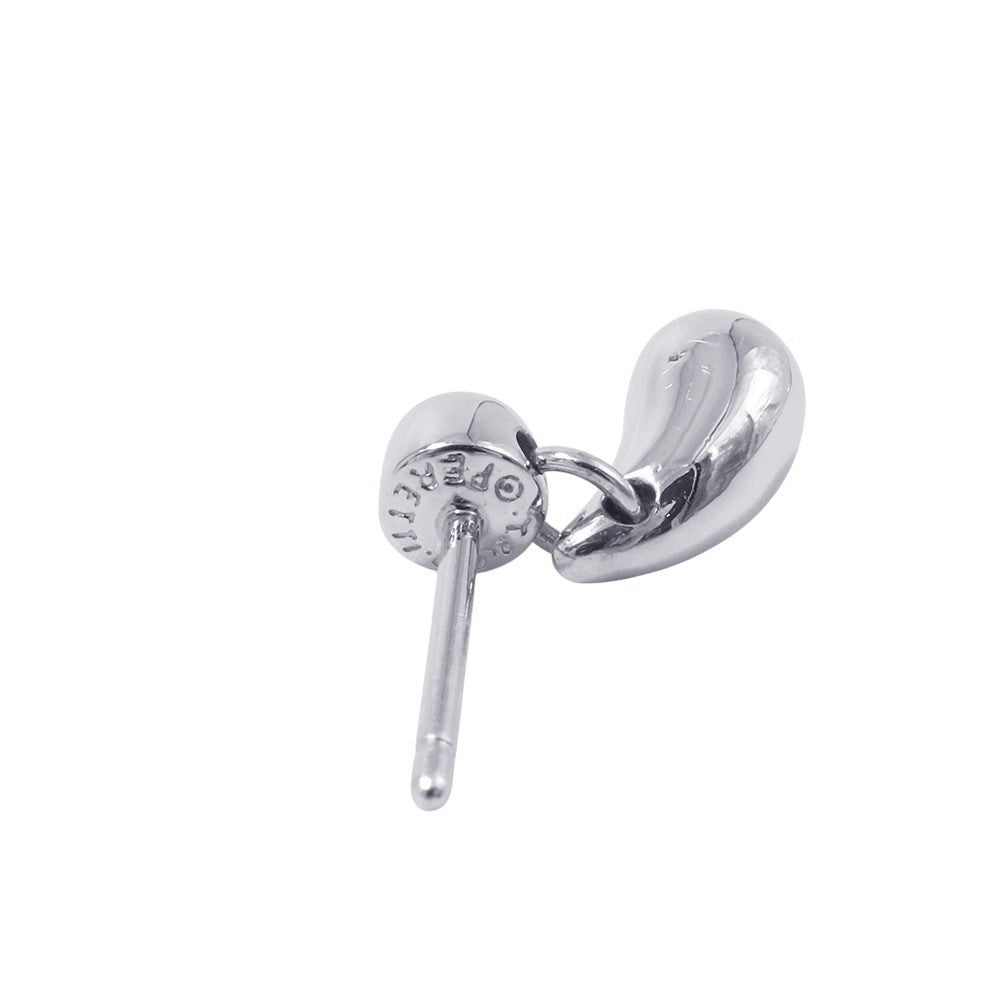 TIFFANY&Co. Elsa Peretti Teardrop Diamond Earrings Pt950