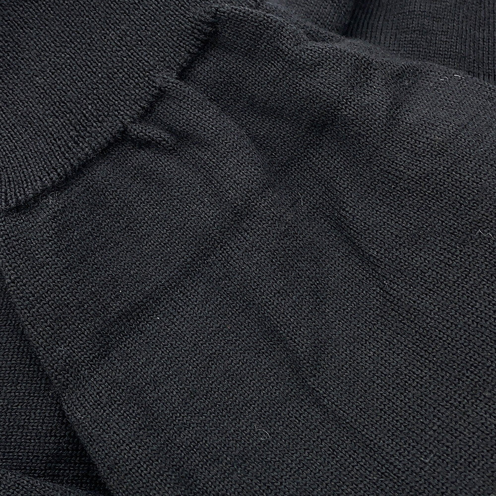 CELINE Triomphe crew neck sweater Size L Black2AH80322U Wool 100%