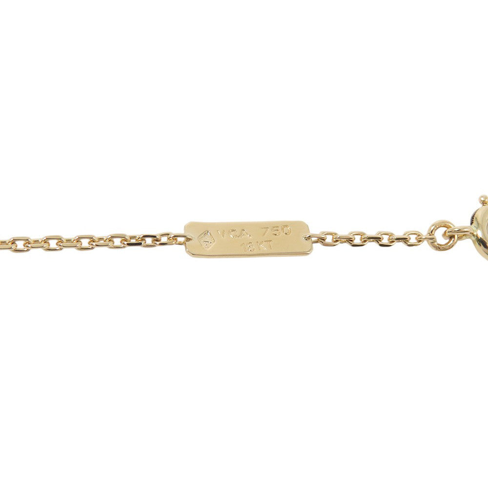 Van Cleef & Arpels Trefle Necklace Large ModelVCAR58000 18K Yellow Gold