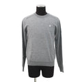 CELINE Triomphe crew neck sweater Size XS Medium Gray2AH80322U.09GM Wool 100%