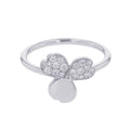 TIFFANY&Co. Paper Flower Ring Size Approximately No. 14 Pt950