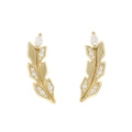 TIFFANY&Co. Victoria Vine Climber Earrings 18K Yellow Gold