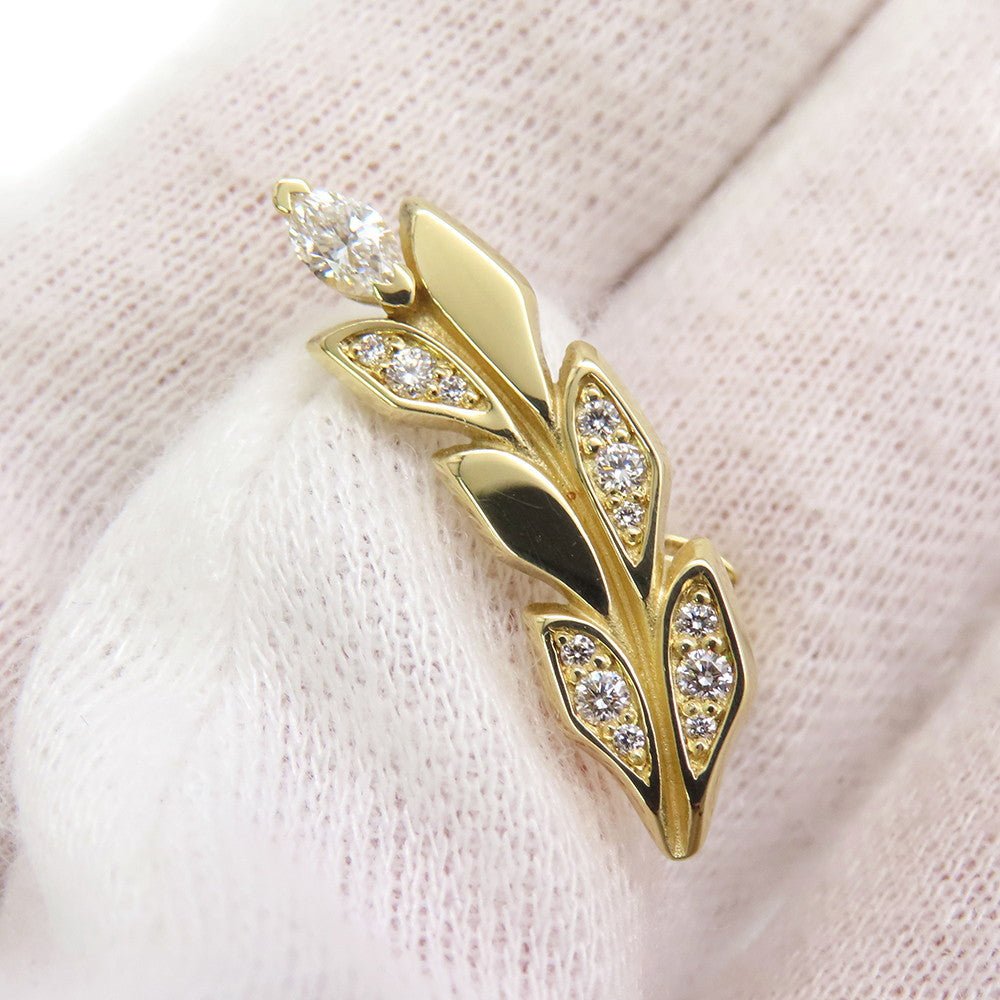 TIFFANY&Co. Victoria Vine Climber Earrings 18K Yellow Gold