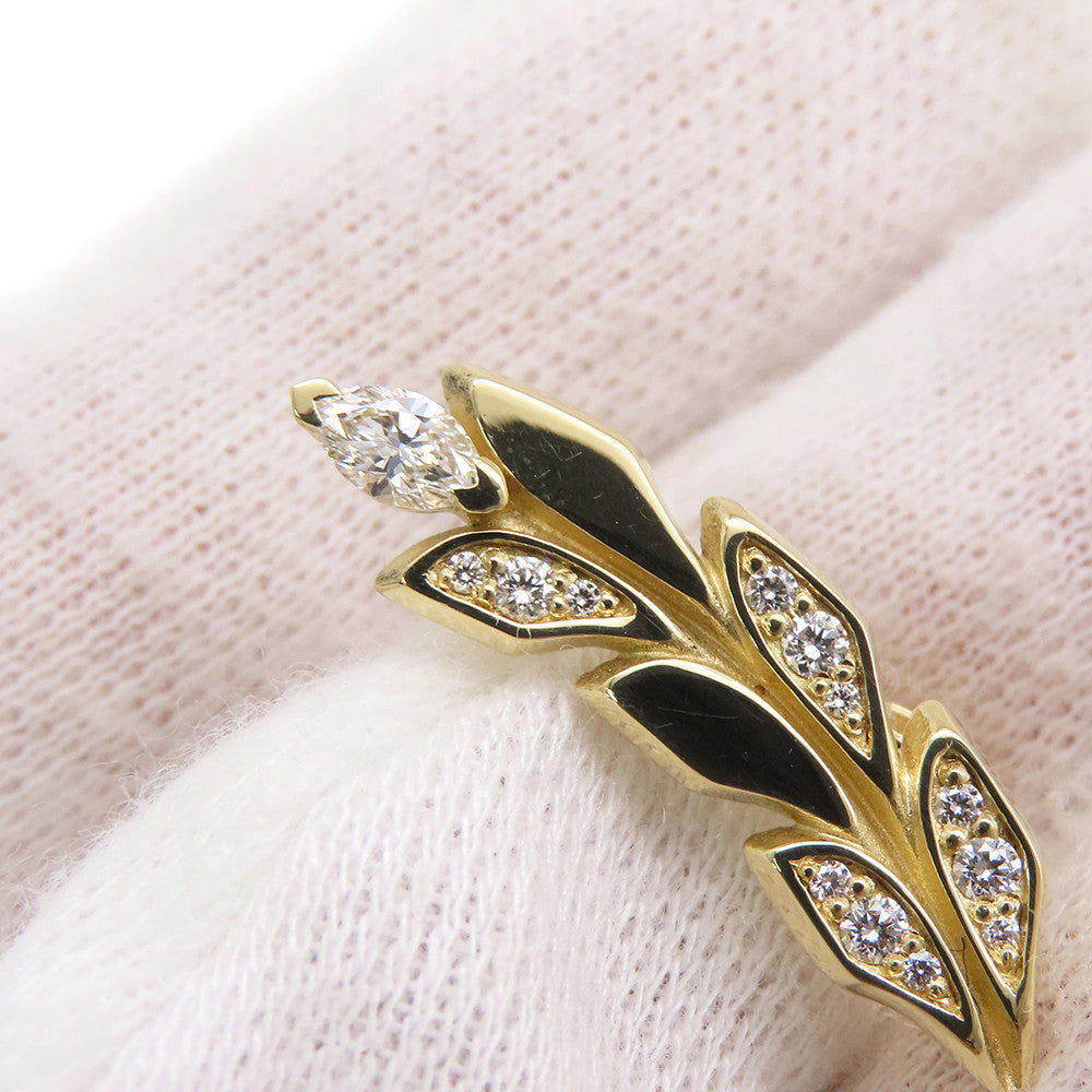 TIFFANY&Co. Victoria Vine Climber Earrings 18K Yellow Gold