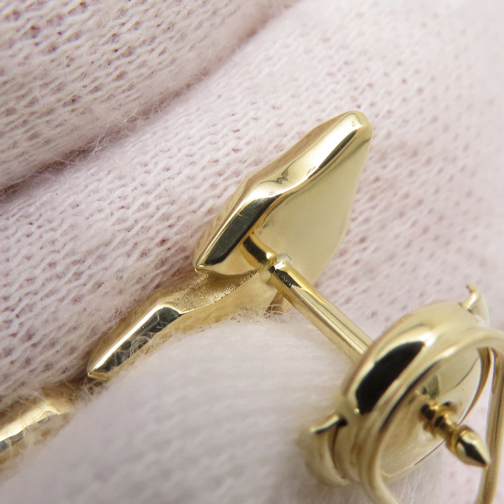 TIFFANY&Co. Victoria Vine Climber Earrings 18K Yellow Gold