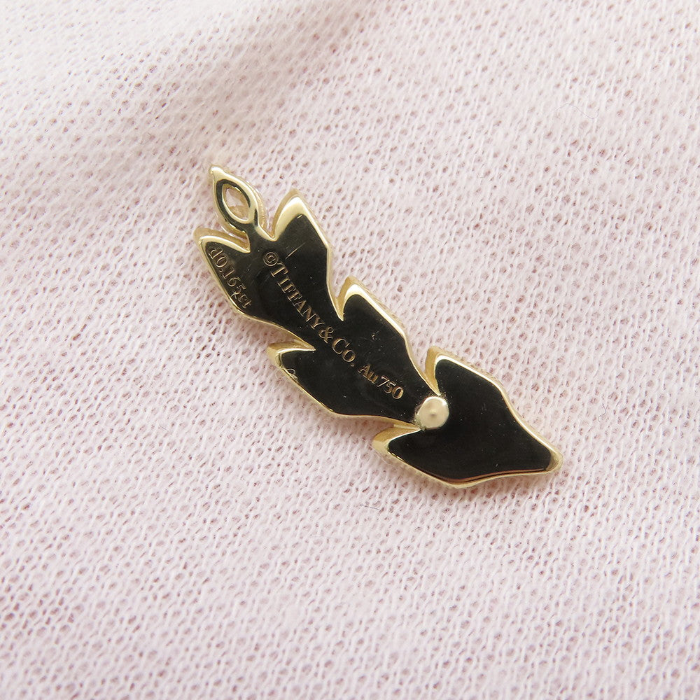 TIFFANY&Co. Victoria Vine Climber Earrings 18K Yellow Gold