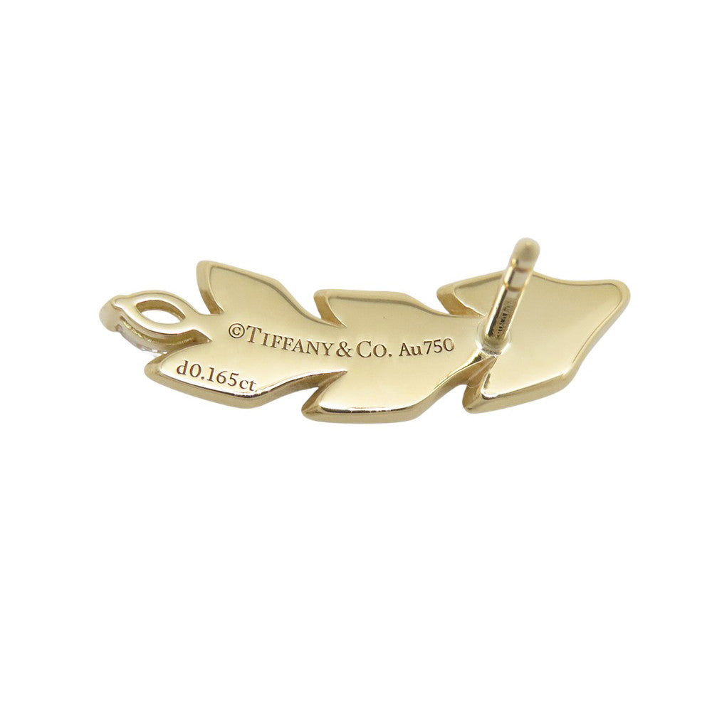 TIFFANY&Co. Victoria Vine Climber Earrings 18K Yellow Gold