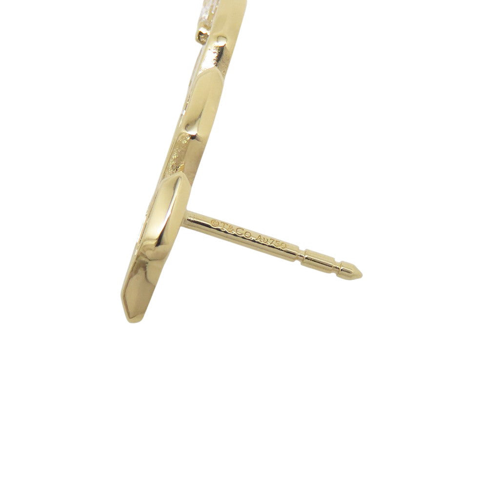 TIFFANY&Co. Victoria Vine Climber Earrings 18K Yellow Gold