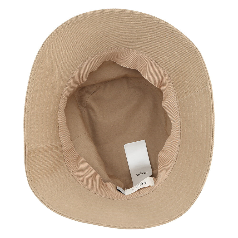 CELINE logo bucket hat Size S Beige2AU3B968P Cotton100%