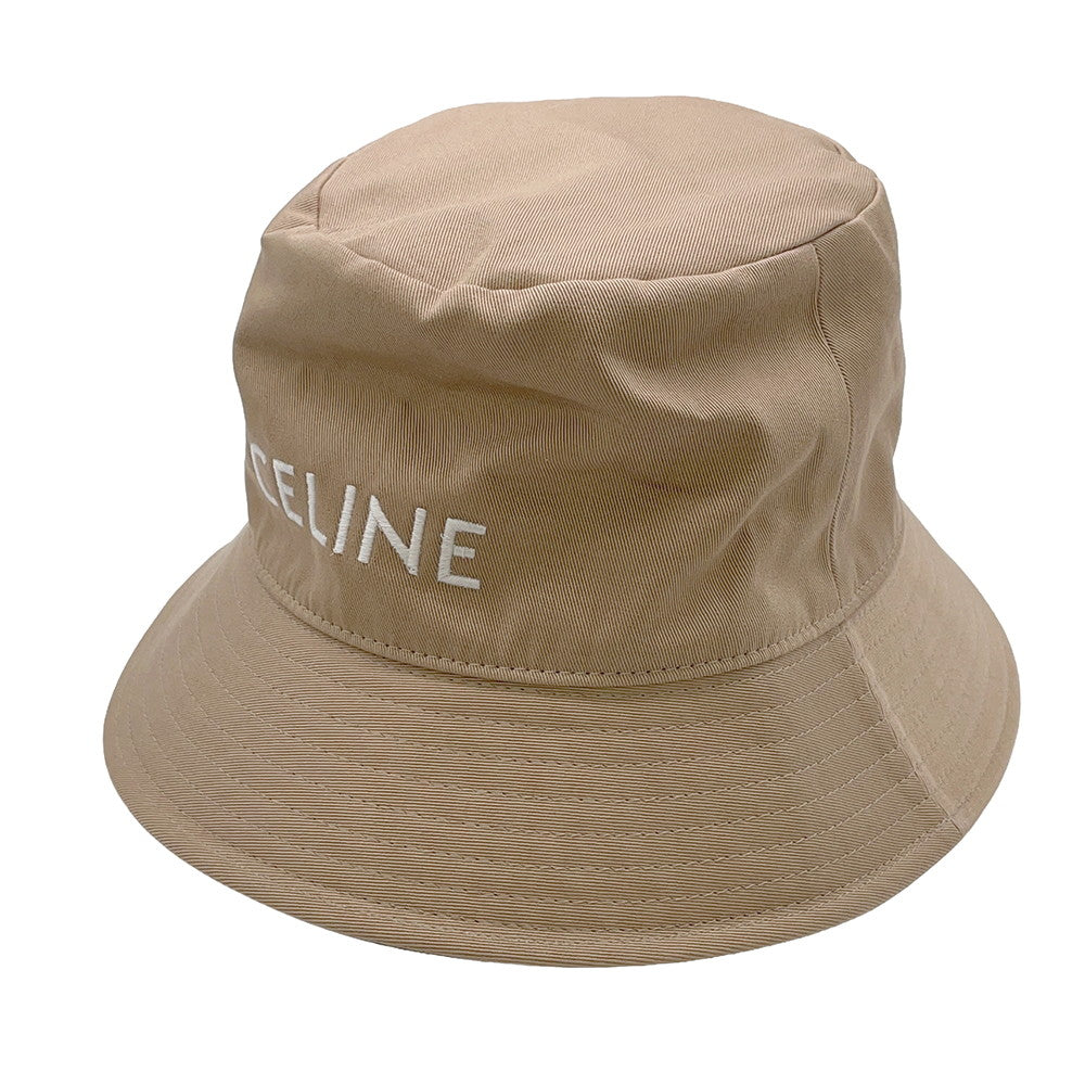 CELINE logo bucket hat Size S Beige2AU3B968P Cotton100%
