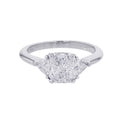 TIFFANY&Co. Diamond Ring Size Approximately 8th Pt950