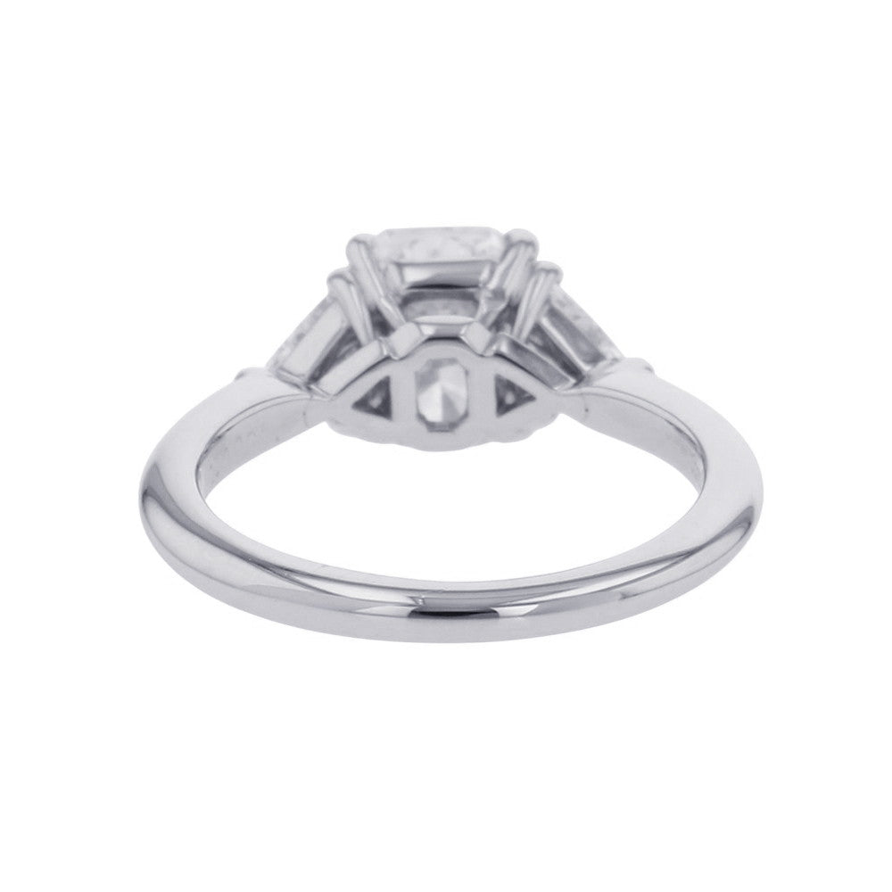 TIFFANY&Co. Diamond Ring Size Approximately 8th Pt950