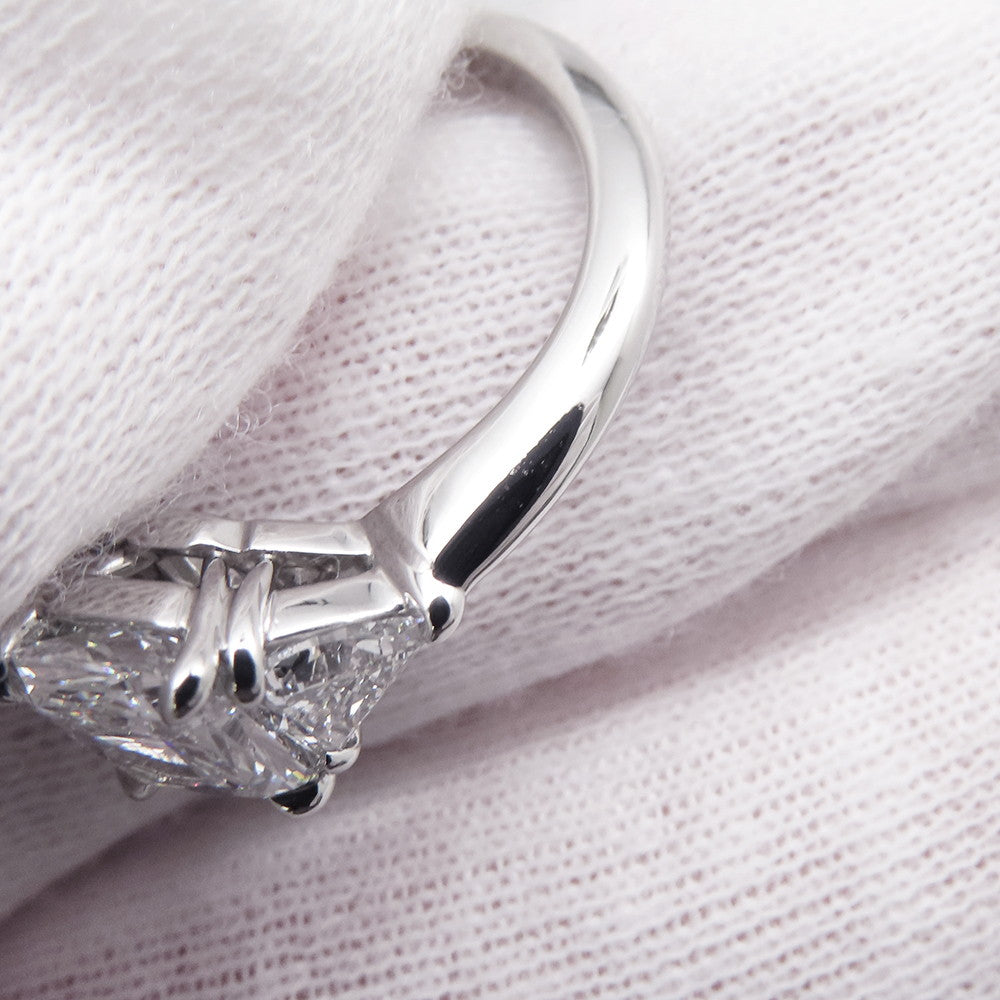 TIFFANY&Co. Diamond Ring Size Approximately 8th Pt950