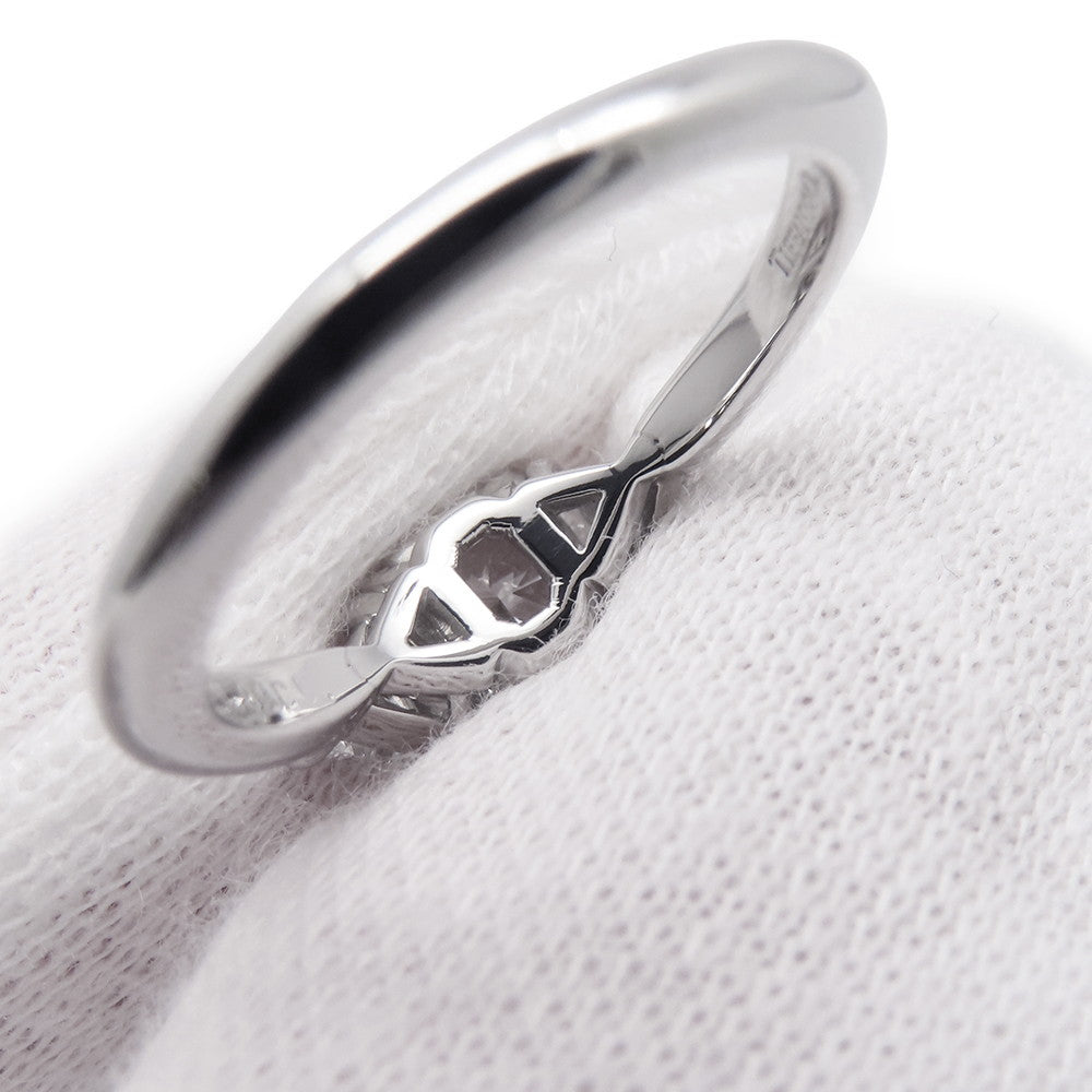 TIFFANY&Co. Diamond Ring Size Approximately 8th Pt950