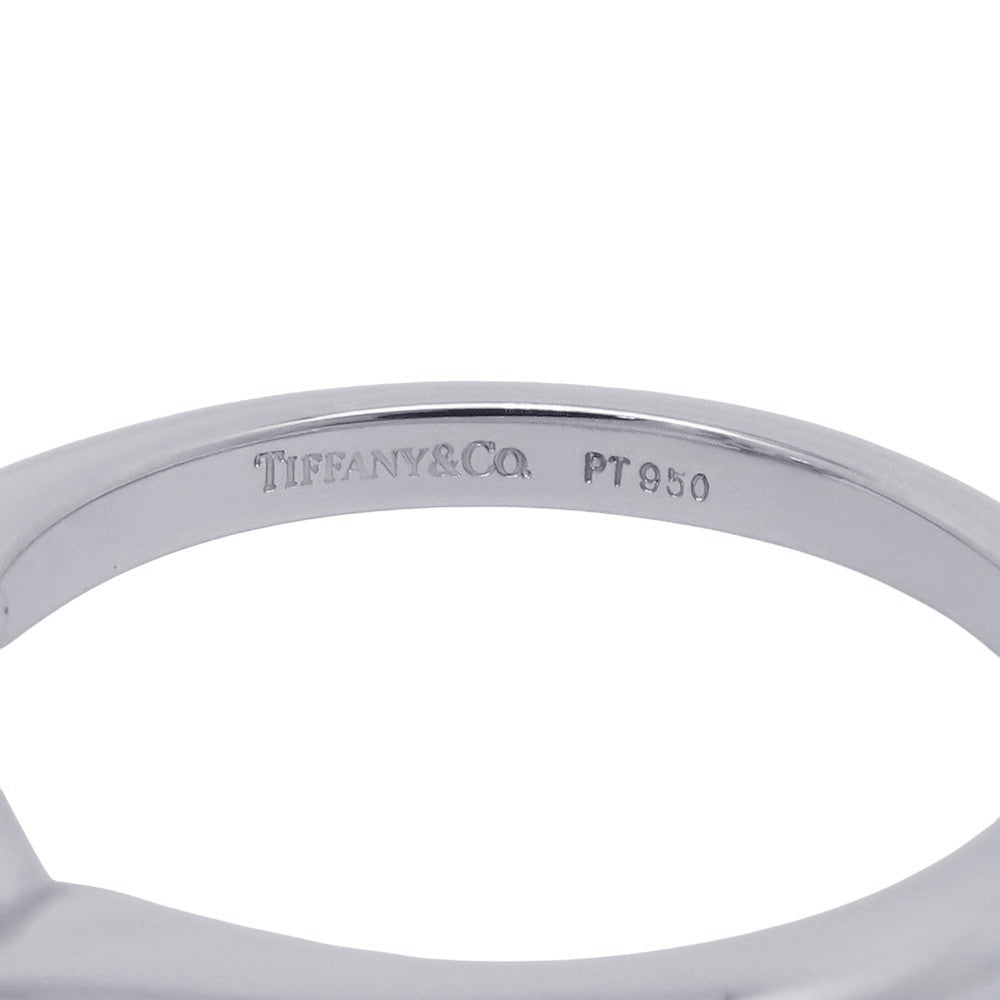 TIFFANY&Co. Diamond Ring Size Approximately 8th Pt950