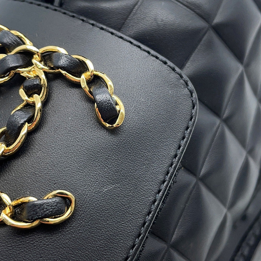 CHANEL CC Logo Short Boots BlackG39516 Leather Size 35