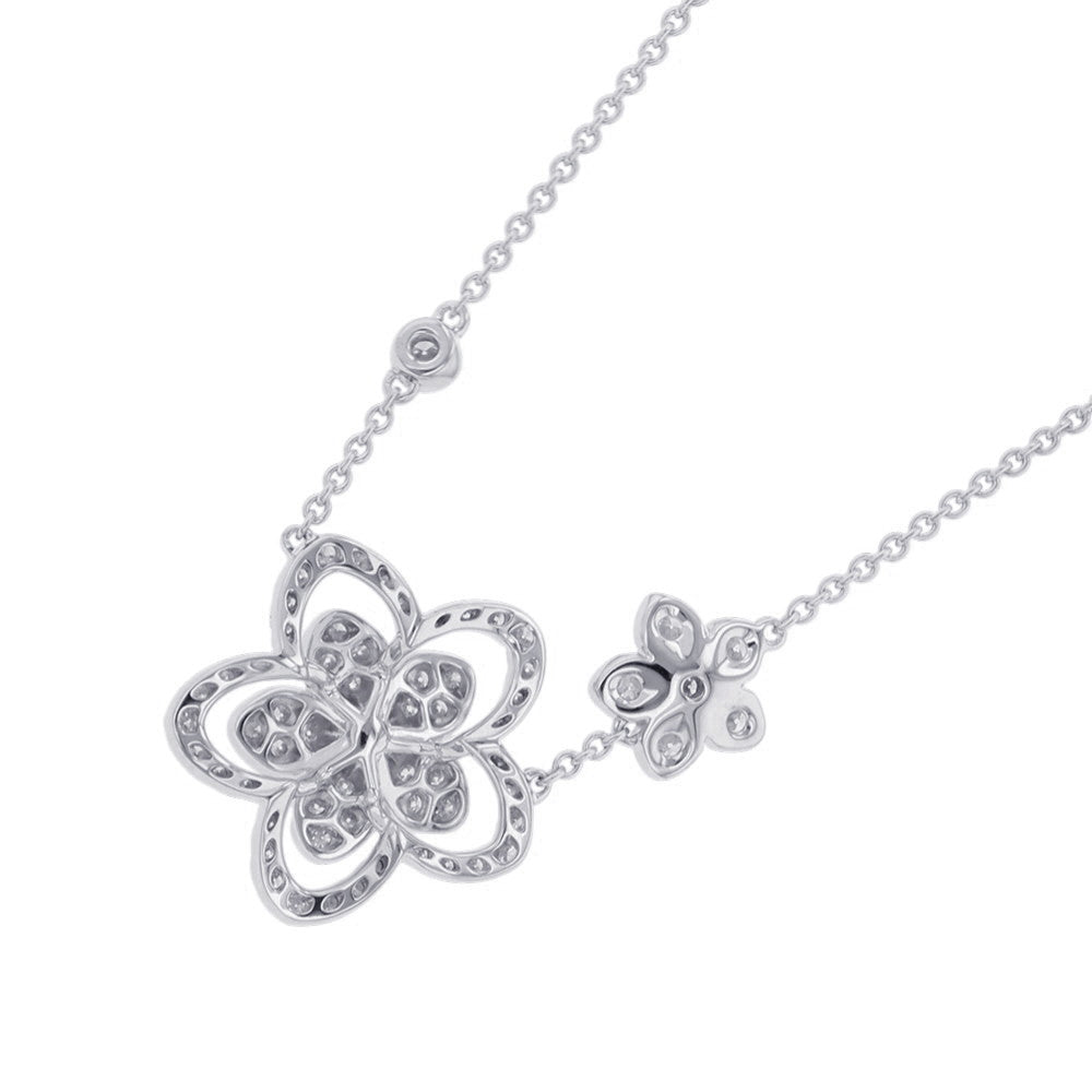 GRAFF Wildflower Double Diamond PendantRGP790 18K White Gold