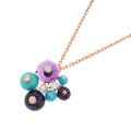 CARTIER Delices de Gore Necklace 18K Pink Gold