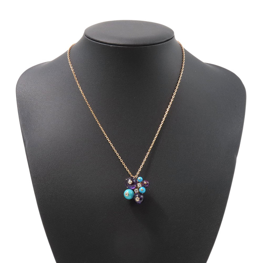 CARTIER Delices de Gore Necklace 18K Pink Gold
