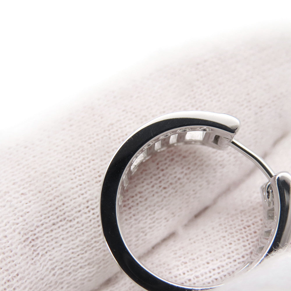 TIFFANY&Co. Atlas Open-A Earrings 18K White Gold