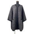 CHANEL Knit coat Size 36 BlackP50484 Alpaca47% Cashmere35% Nylon16% Wool 2%