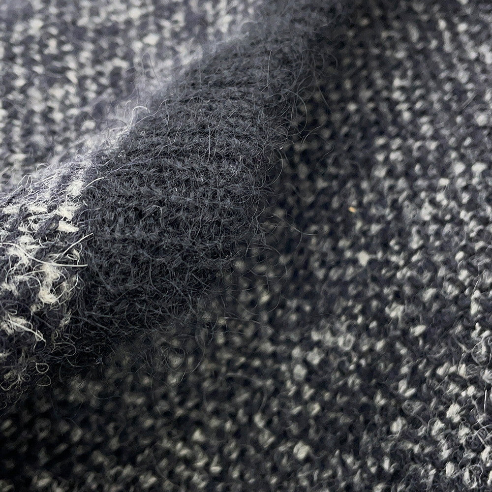 CHANEL Knit coat Size 36 BlackP50484 Alpaca47% Cashmere35% Nylon16% Wool 2%