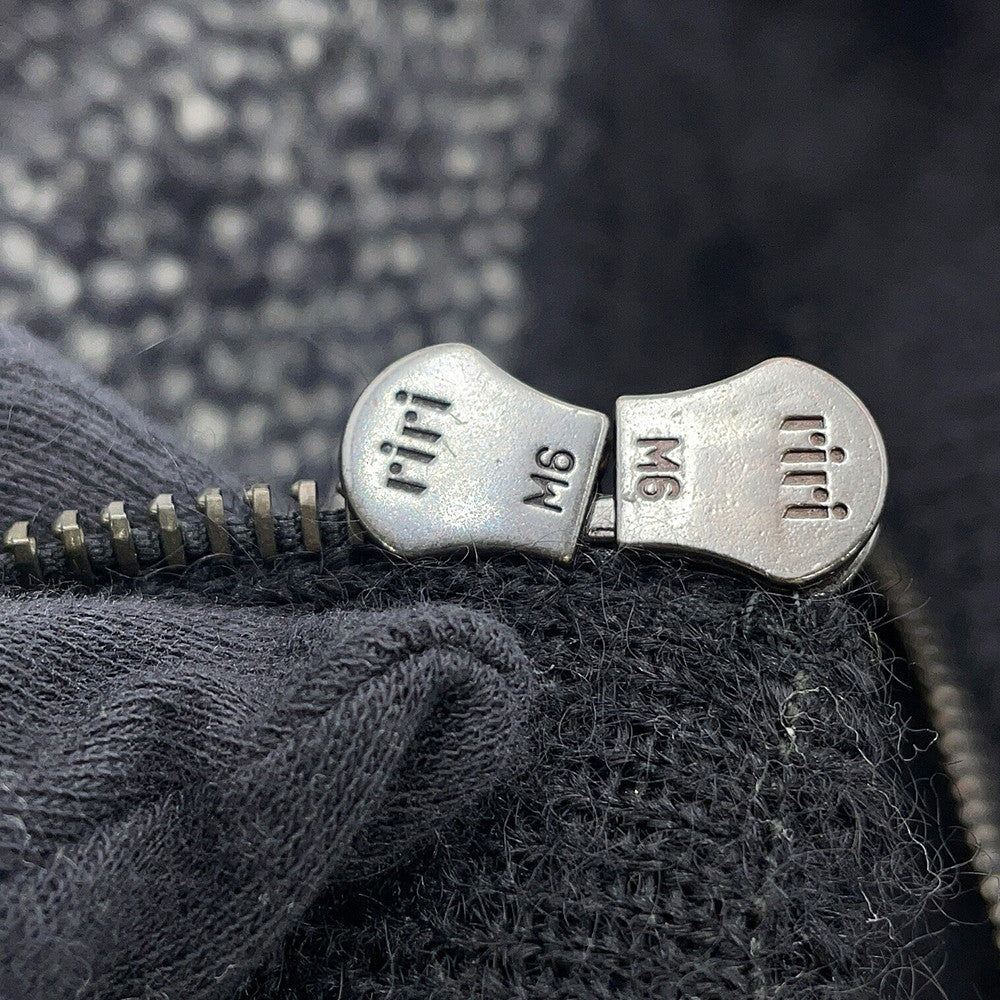 CHANEL Knit coat Size 36 BlackP50484 Alpaca47% Cashmere35% Nylon16% Wool 2%