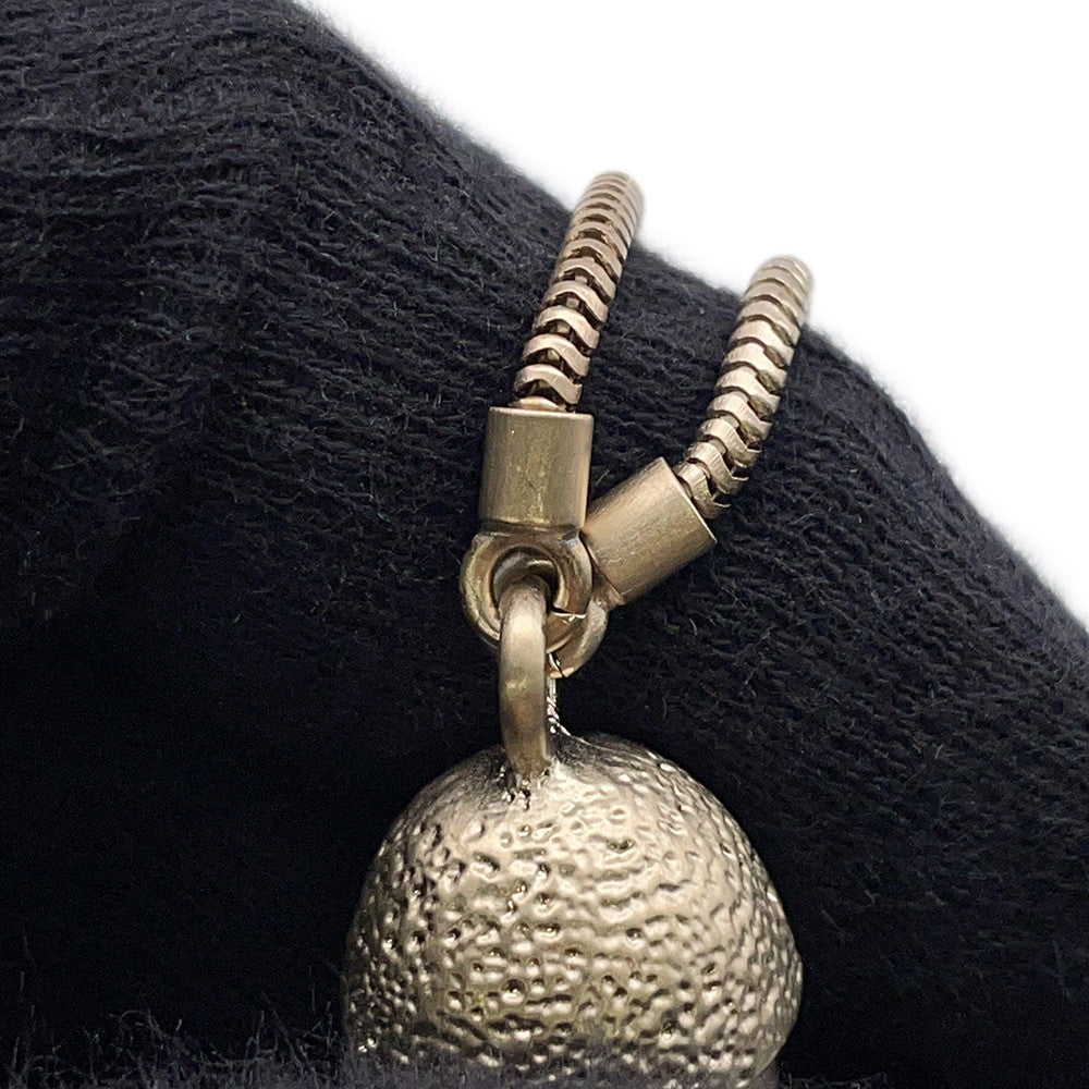 CHANEL Acorn motif keychainA30366 Gold Plated