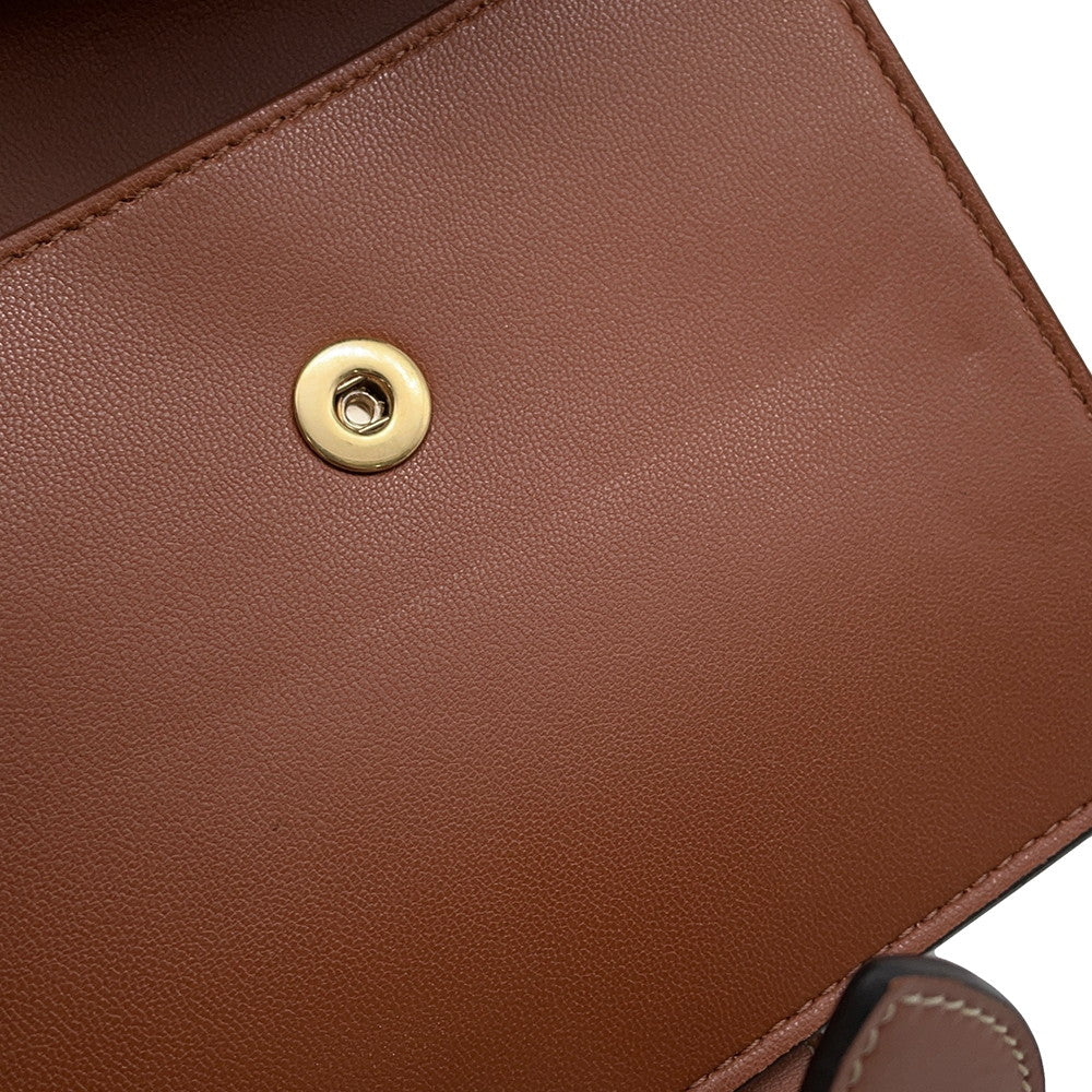 CELINE Triomphe Travel Kit Tan4M3262AKL.04LU TriompheCanvas Leather