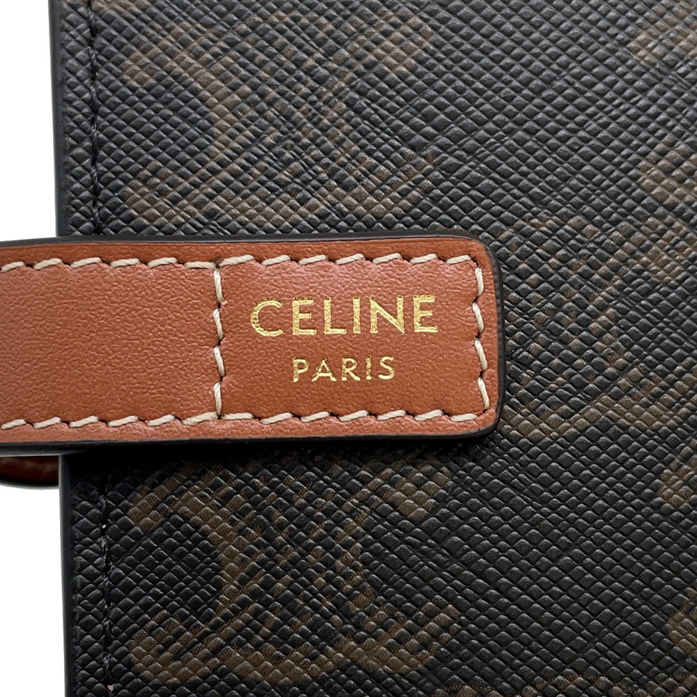 CELINE Triomphe Travel Kit Tan4M3262AKL.04LU TriompheCanvas Leather