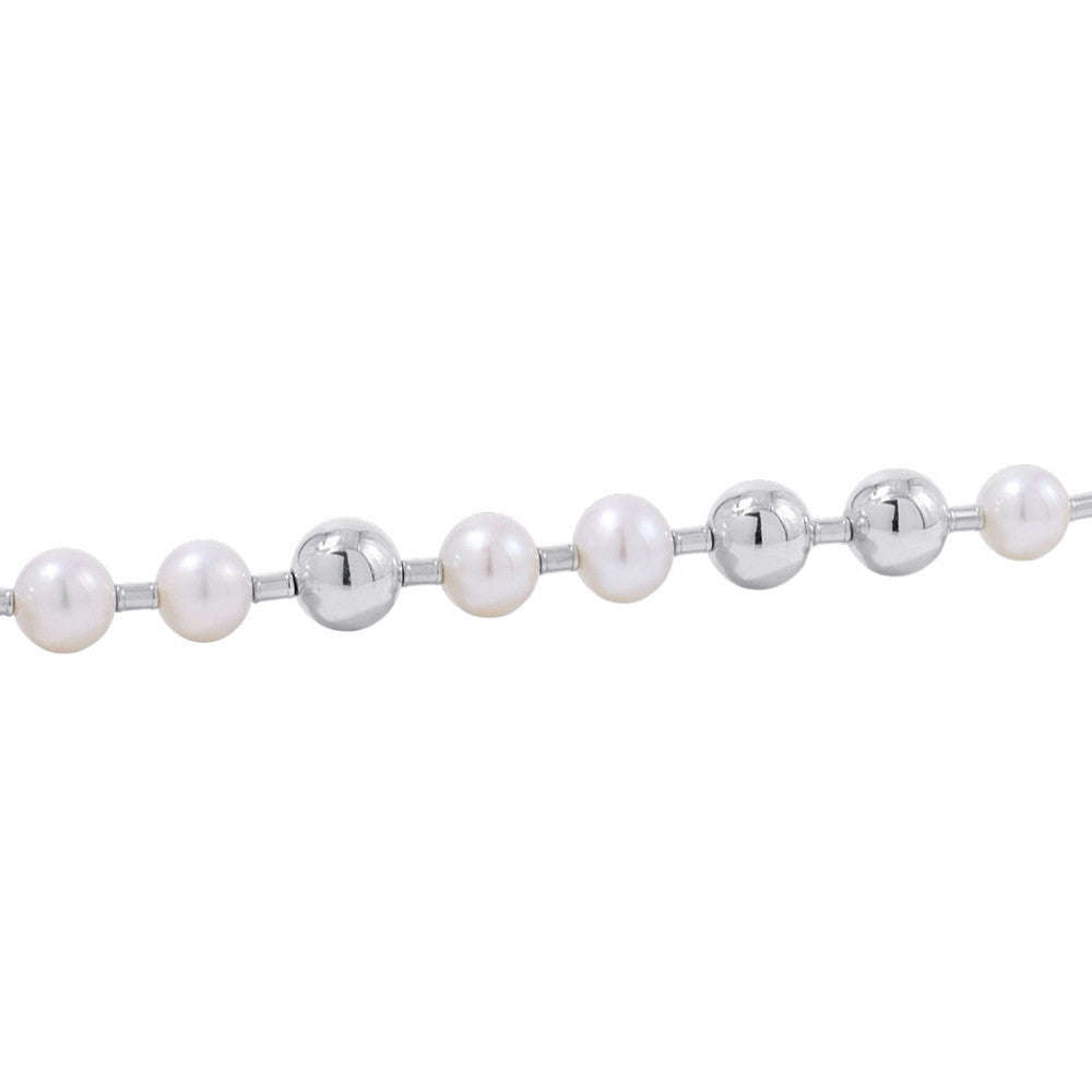 TIFFANY&Co. Hardware Freshwater Pearl Necklace SV925