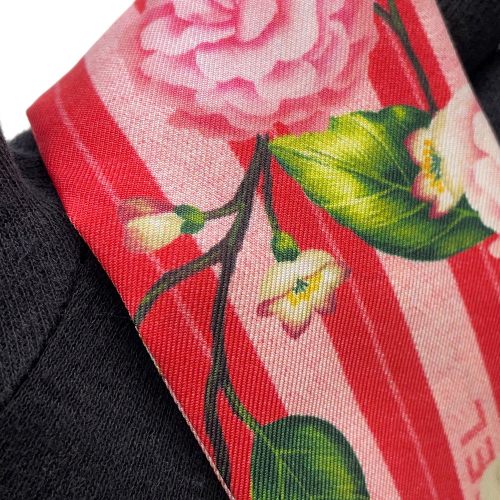 CHANEL Slim Bandeau RedAAB695 Silk100%