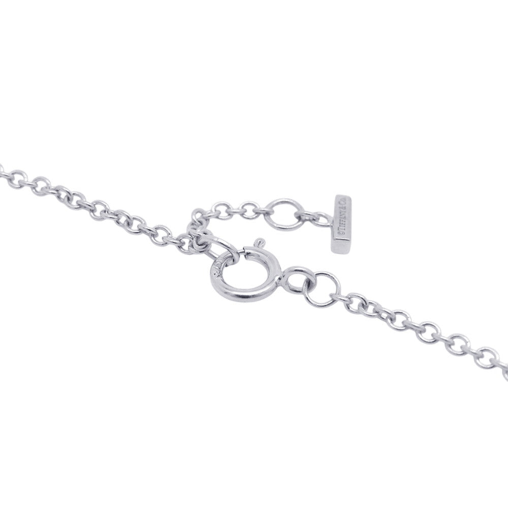TIFFANY&Co. T TWO Circle Bracelet 18K White Gold