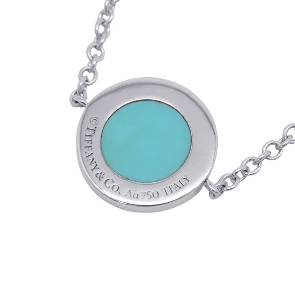 TIFFANY&Co. T TWO Circle Bracelet 18K White Gold