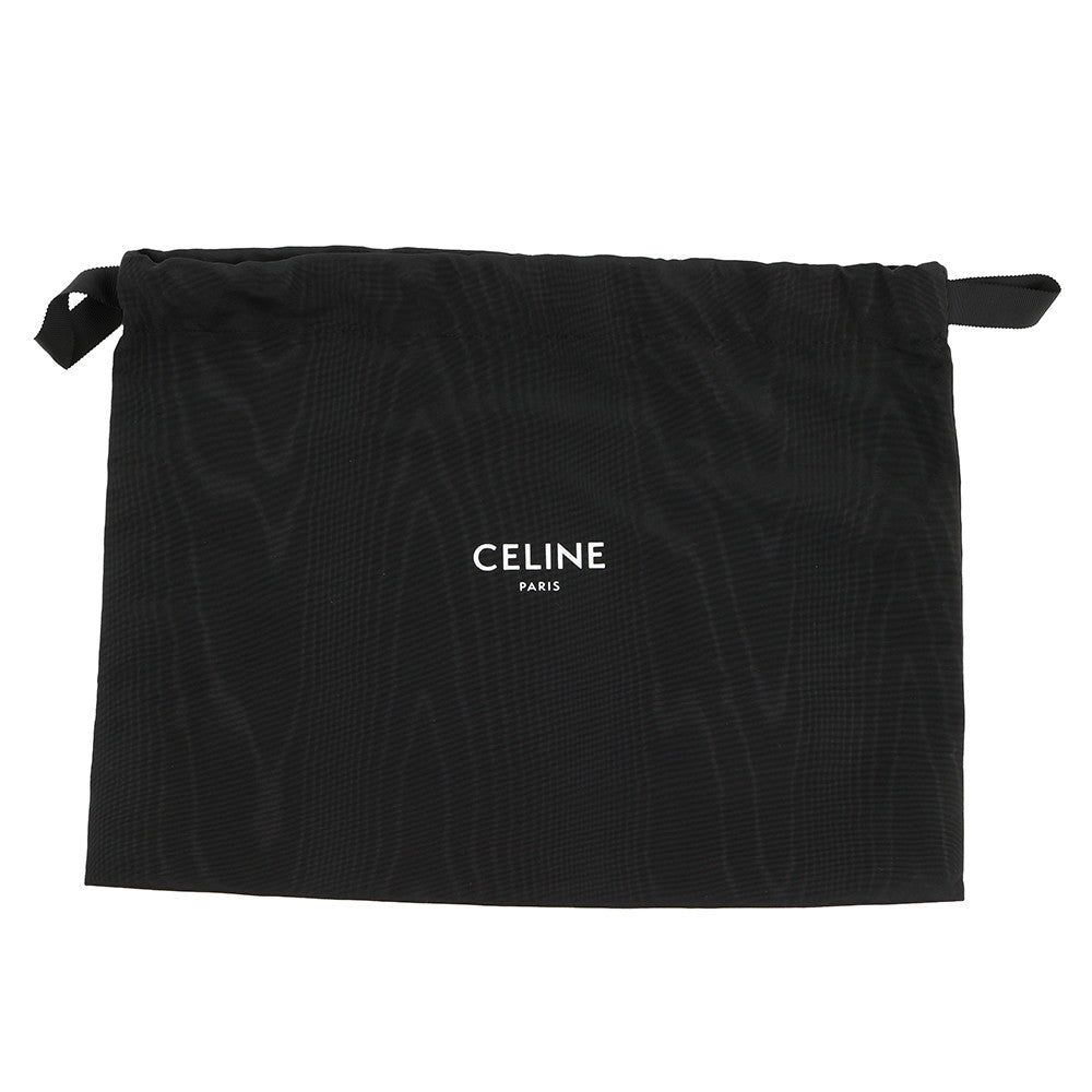 CELINE Matelasse Mono Chrome Chainshoulder Bag Beige111273EPZ Leather