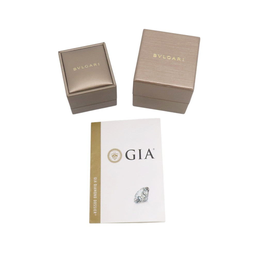 BVLGARI Dedeicata a Venezia Torcello Diamond Ring Size Approximately No. 9 Pt950