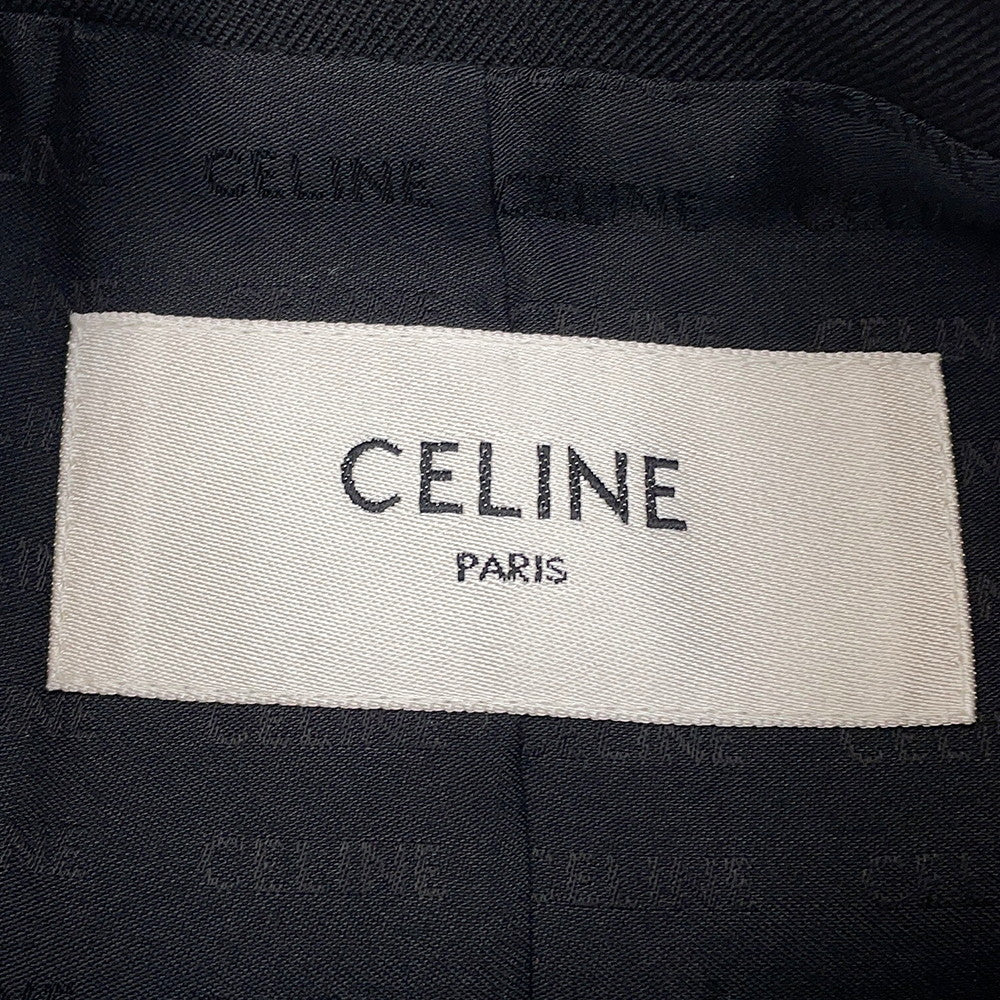 CELINE Brompton Jacket Size 34 BlackRV045066V Wool 100%
