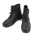 CHANEL Matelasse short boots BlackG36424 Leather Size 37.5C