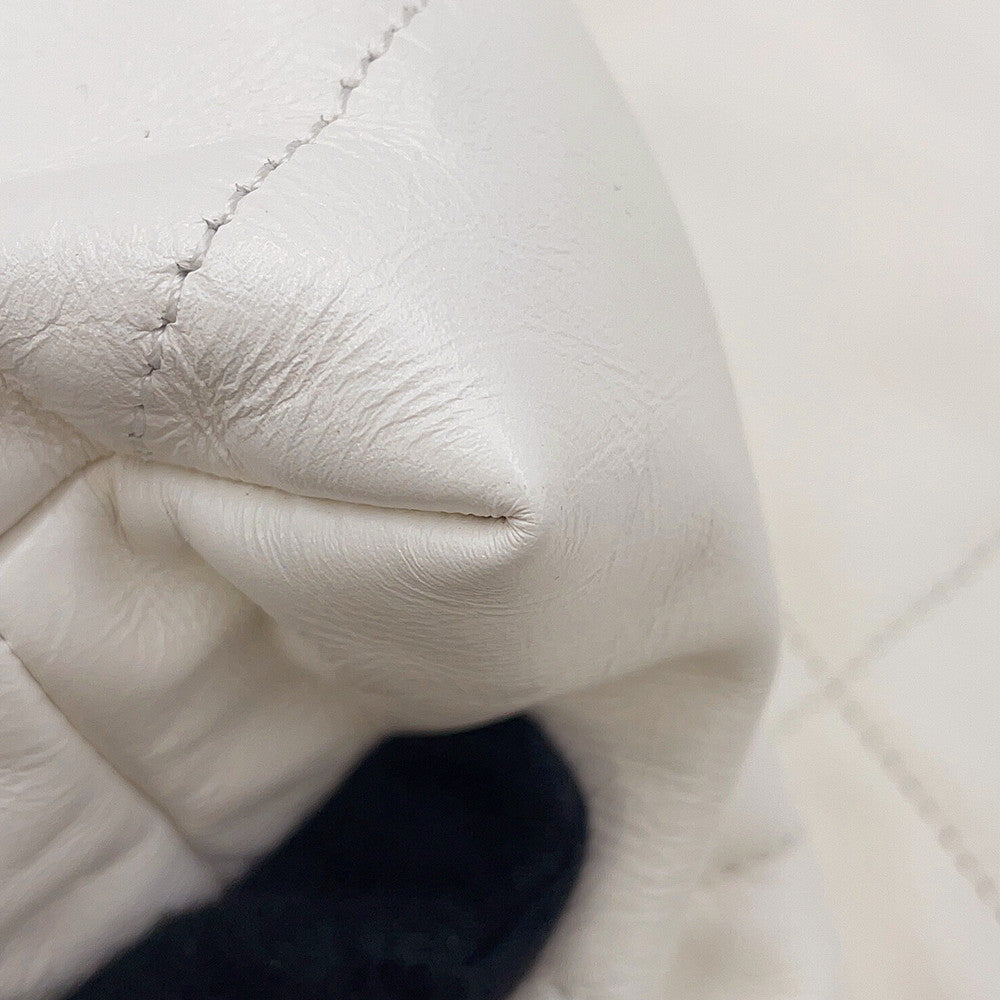 CHANEL CHANEL22 Backpack WhiteAS3313 Leather Size Large