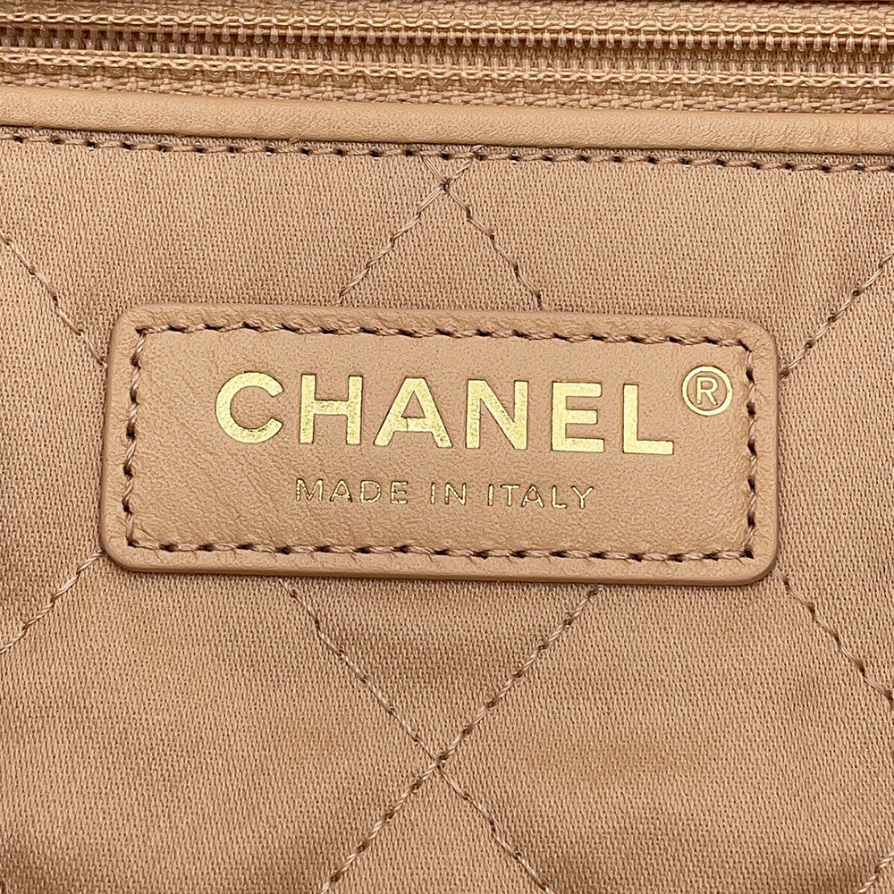 CHANEL CHANEL22 Backpack WhiteAS3313 Leather Size Large