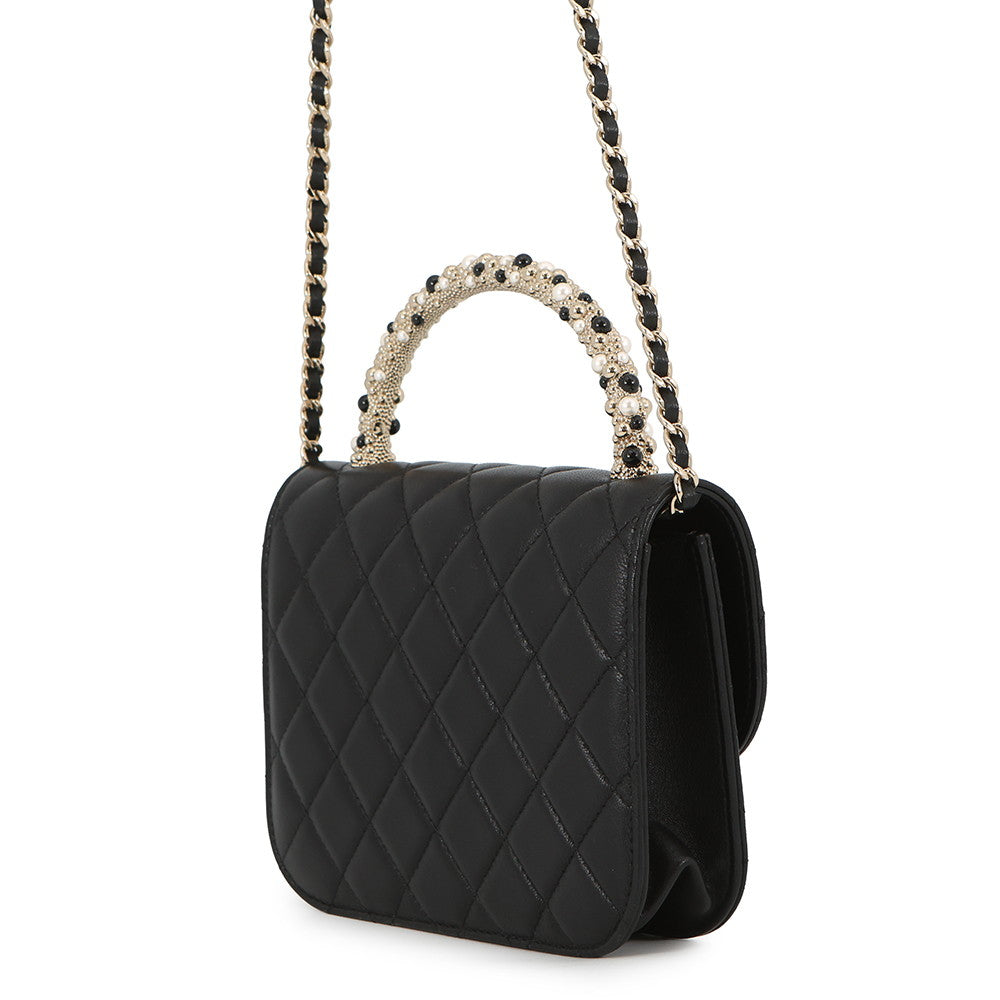 CHANEL ChainClutch Bag BlackAP4976 Lambskin
