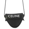 CELINE Triangle Mini Shoulder Bag Black10I193DMO Leather