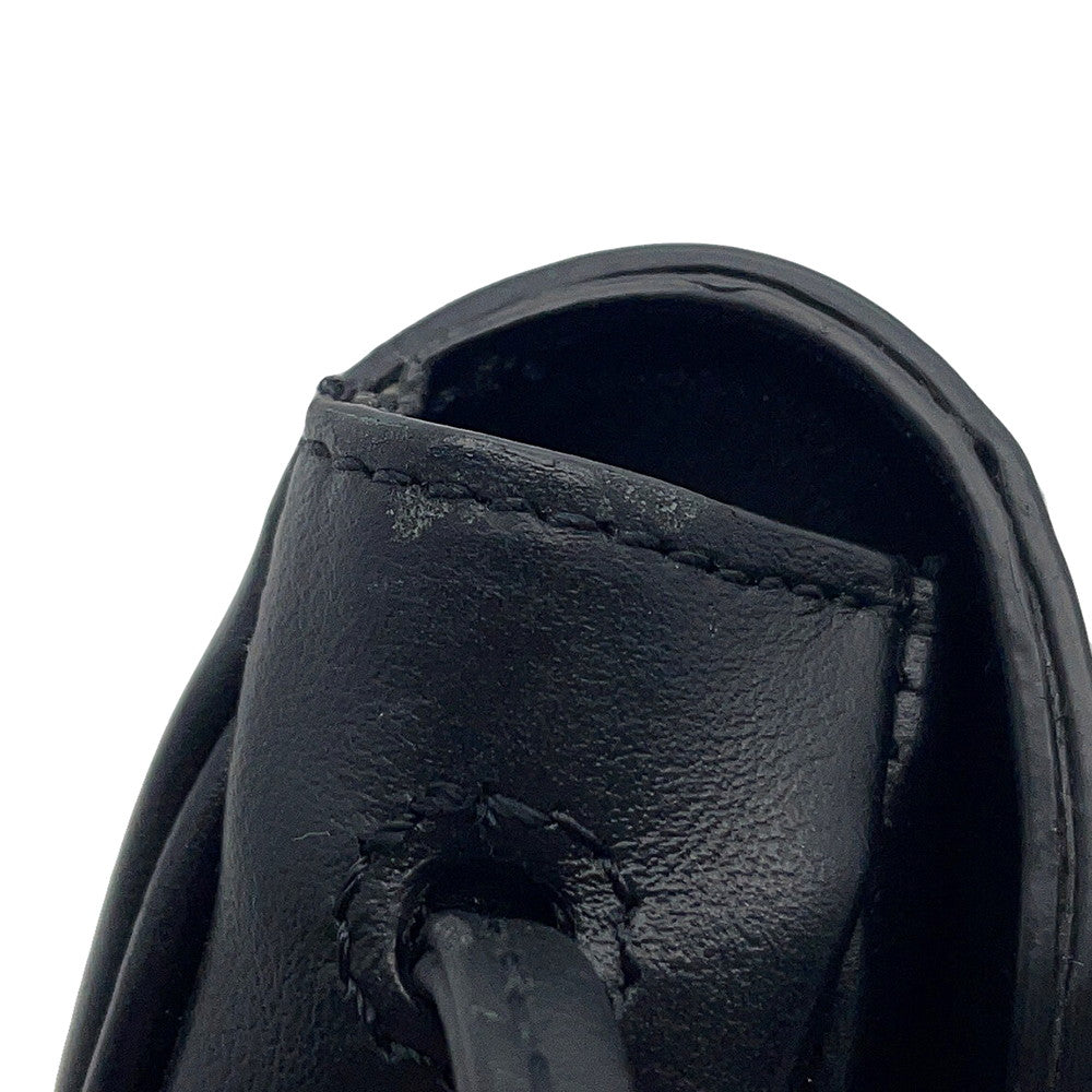 CELINE Triangle Mini Shoulder Bag Black10I193DMO Leather