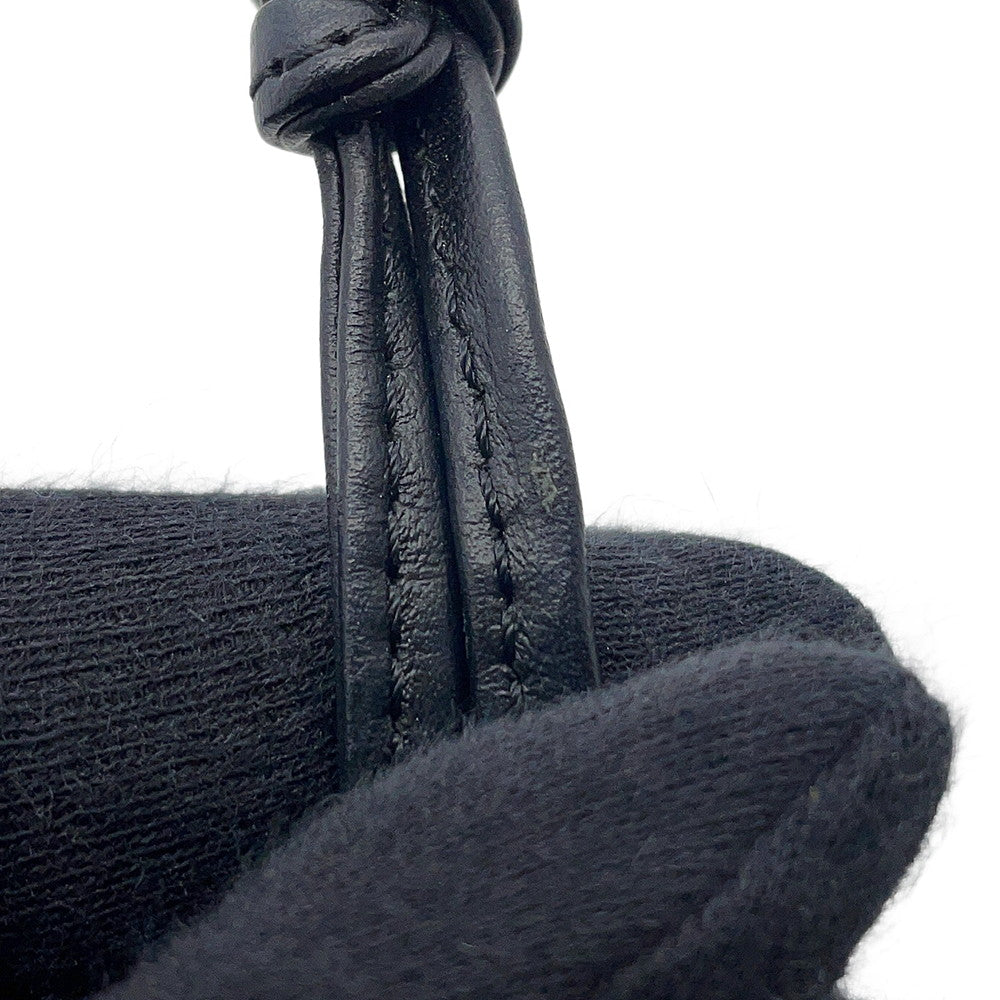 CELINE Triangle Mini Shoulder Bag Black10I193DMO Leather