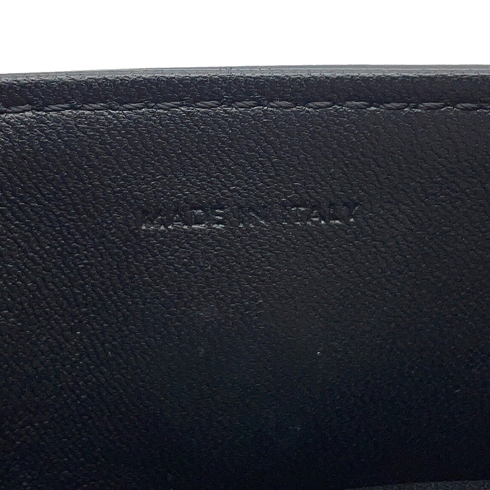 CELINE Triangle Shoulder Bag Black19590 Leather