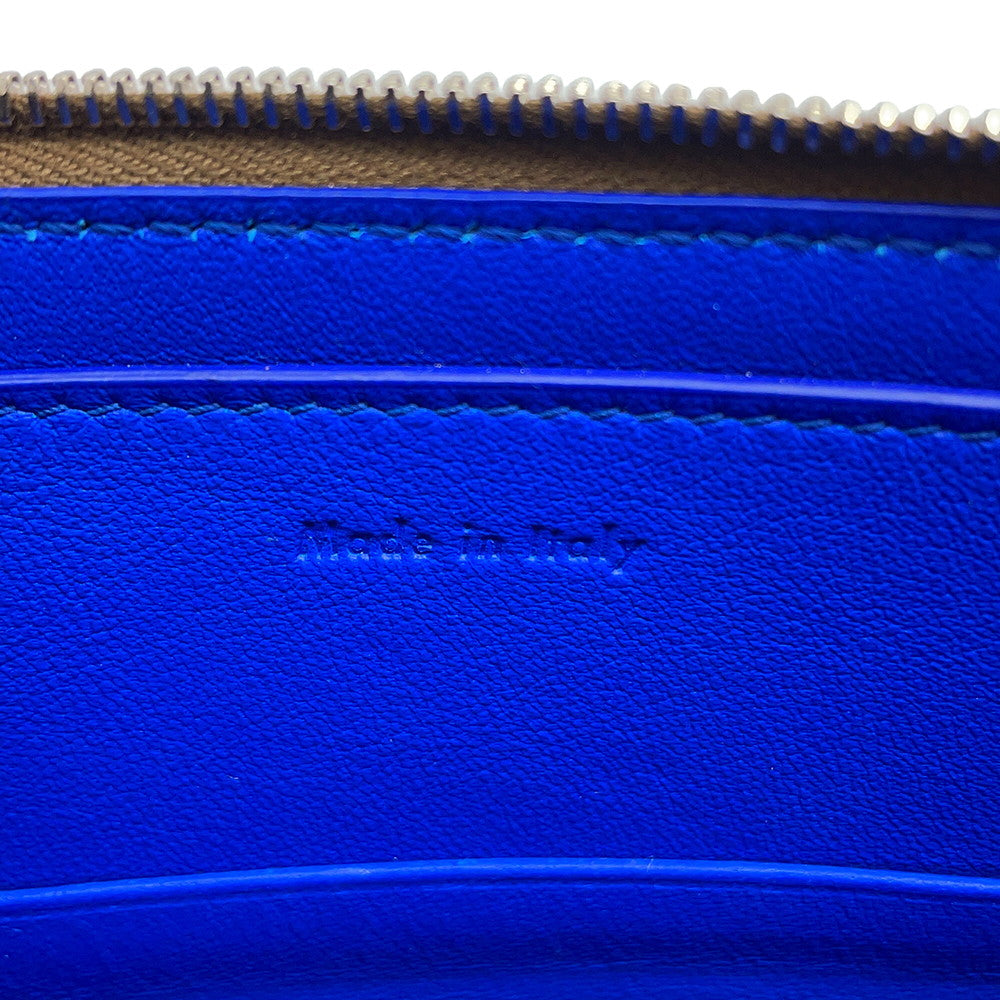 CELINE Clutch Bag Brown Leather