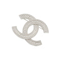 CHANEL CC Logo BroochABD463 Metal Rhinestone Faux Pearl