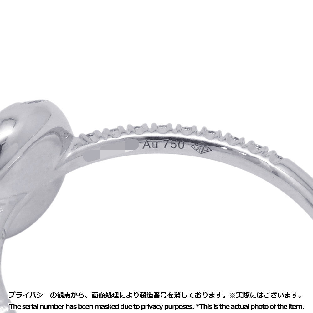 CARTIER Etincelle De Cartier Double Ring Size 51/#11B4223151/B4223100 18K White Gold