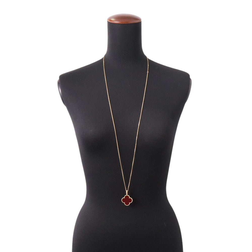 Van Cleef & Arpels Magic Alhambra Long Necklace 1 MotifVCARO49N00 18K Yellow Gold